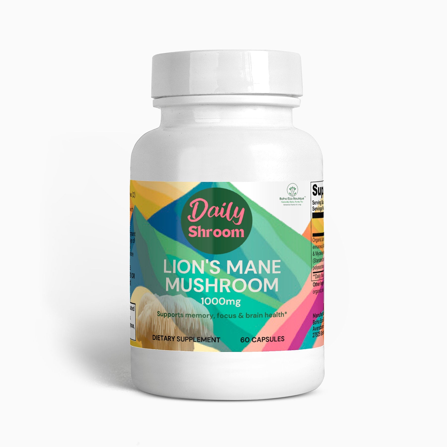 Boost Your Brain With Lions Mane Mushroom Nootropics Supplement