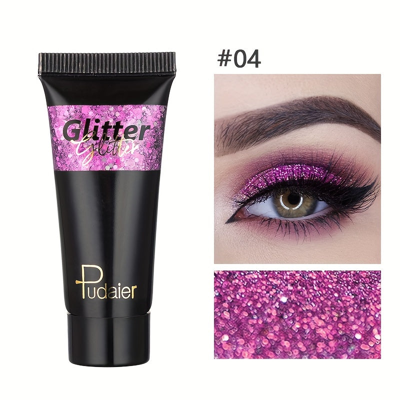 Liquid Body Glitter Sequins, Mermaid Face Glitter Makeup Sequins, Hair Glitters Eyeshadow Body Shimmer For Party Festival And Stage 12 Colors Available