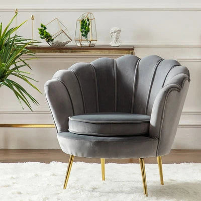 Modern Minimalist Light Luxury Single Sofa Chair – Nordic Style Small Apartment Armchair for Living Room Home Furniture