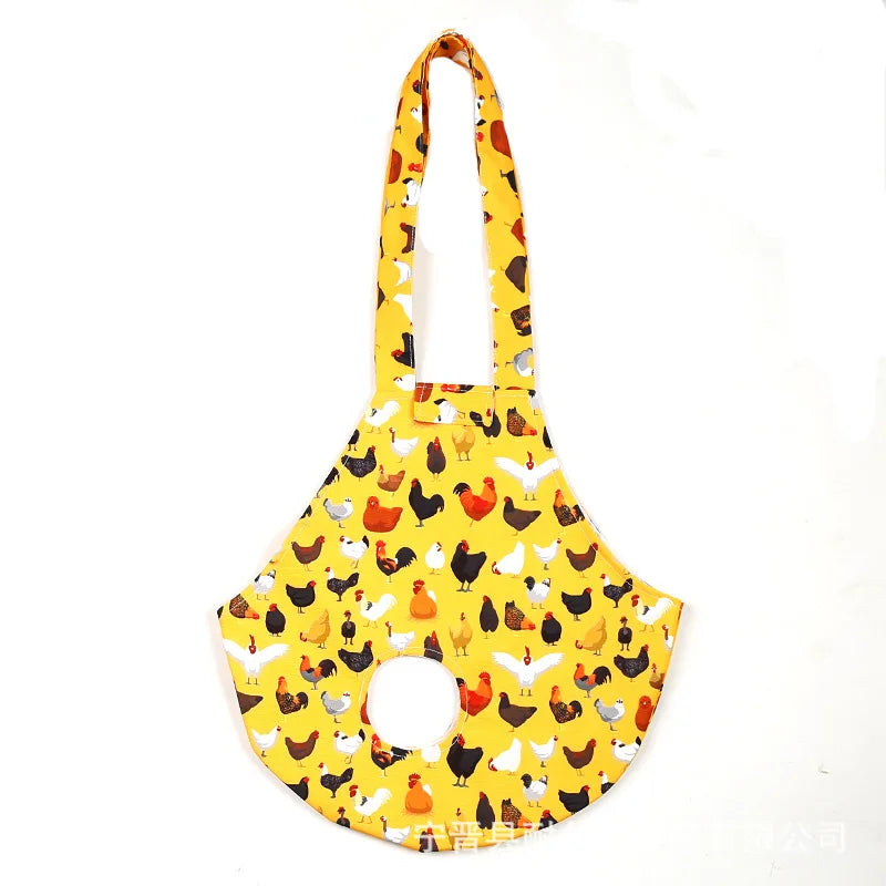 Chicken Holder Bag - Chicken Sling Carrier with Handle for Rooster & Poultry Transport, Ideal for Traveling & Driving