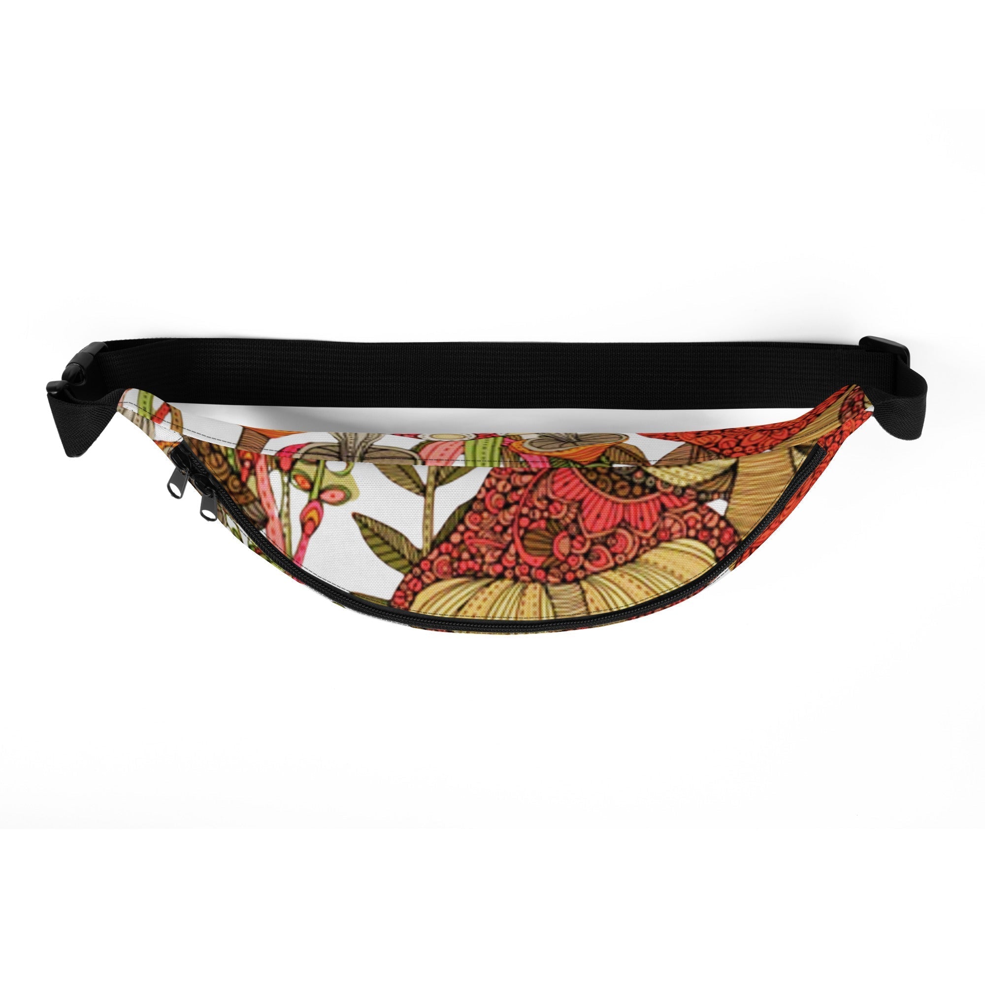 fanny pack - Boho Eco Boutique™ Mushroom Print Fanny Pack - Eco - Friendly, Adjustable, and Perfect for Festivals & Travel - Boho Eco Boutique™ - Boho Eco Boutique™ - S/M - 