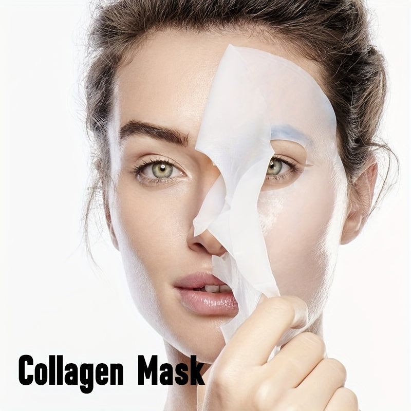 4pcs Collagen Sleeping Mask - Deeply Moisturizing & Nourishing Night Treatment