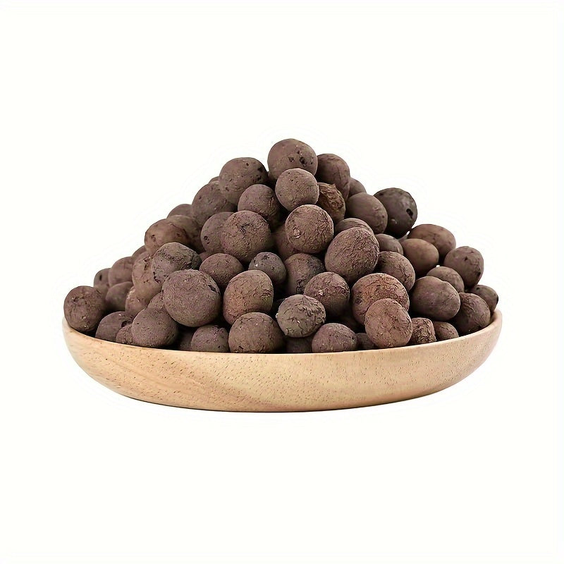 Organic Ceramic Leca Clay Pebbles, 10-15mm – Lightweight, Natural-Looking Plant Expansion Stones for Enhanced Soil Health