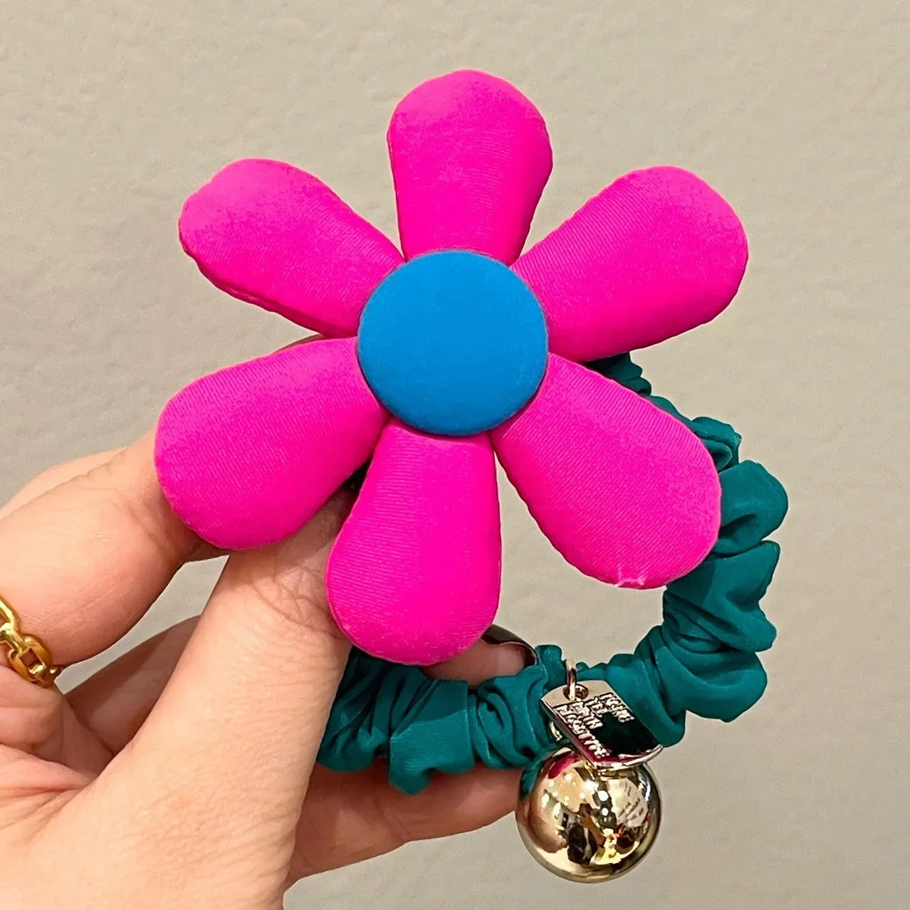 Exaggerated Floral Hair Bands | Elastic Sponge Flower Hair Accessories - Hair Band